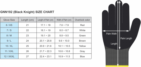 GNN192-SIZE CHART 20211216